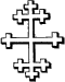 Cross crosslet crossed.